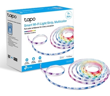 Tapo TP-LINK L920-5 Smart Wi-Fi Light Strip Multicolour Custom Colour Zones App/Voice