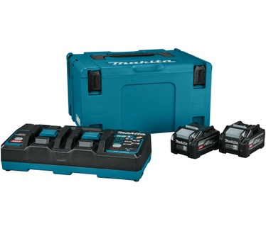 Makita Startset XGT DC40RB / 2x BL4040F