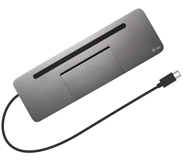 iTEC USB-C Ergonomic 4K 3x Display Docking Station with Power Delivery 85 W + Universal Charger 112 W