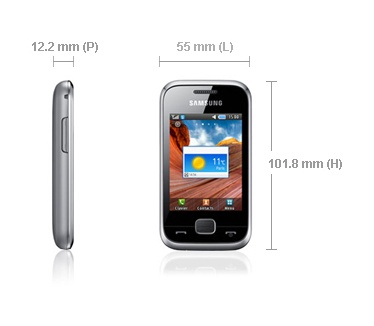 Samsung Champ Deluxe C3310 Zwart