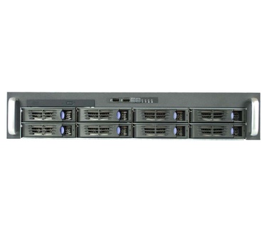 Ri-vier 2U 8bay chassis with mini SAS backplane - RV-2308-03A