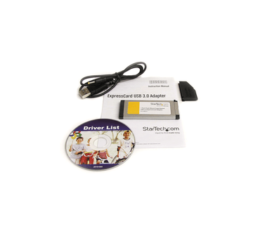 Startech StarTech 2 Port ExpressCard SuperSpeed USB 3.0 Card Adapter