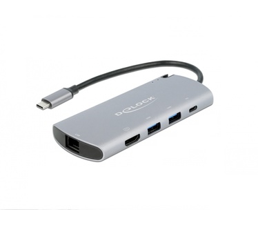 Delock USB Type-C Docking Station with M.2 Slot - 4K HDMI / USB / LAN / PD 3.0