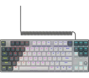 Lorgar Gaming keyboard Azar 514TKL Wired mech RGB White (LRG-GK514TKL-WH)