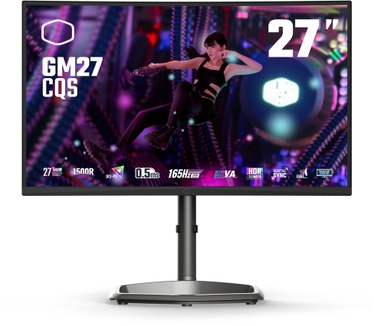 Cooler Master GM27-CQS Zwart