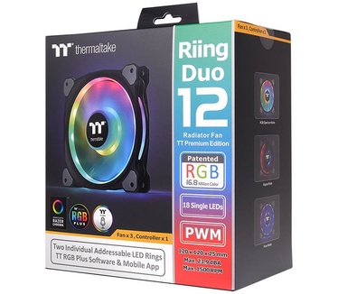 Thermaltake Riing Duo 12 RGB Premium Edition
