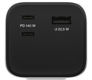 Green Cell GC PBGC25UD - Powerbank PBGC25UD, 25200 mAh, 140 W, 1x USB-A, 2x USB-C