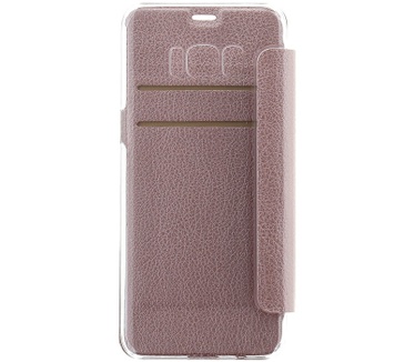 Guess IriDescent Book Case - Samsung Galaxy S8 (G950) - Roségoud Rood