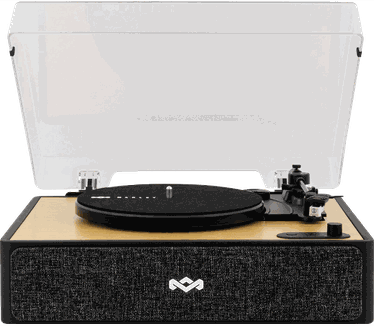 House of Marley Rise Up Bluetooth Platenspeler met Ingebouwde Speakers - Vinyl - Bluetooth Speakers - Draadloos - Duurzaam Design - Home Audio