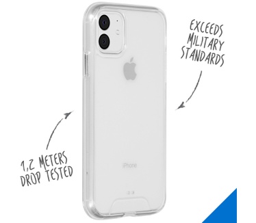 Accezz Xtreme Impact Backcover iPhone 11 - Transparant (iPhone 11) Transparant
