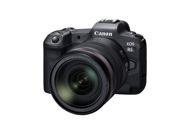 Canon EOS R5 en 100-500mm