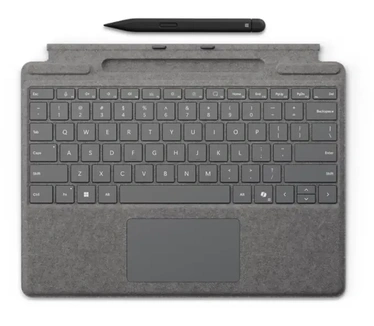 Microsoft Surface Pro Typecover 8 en later Toetsenbord met Slim Pen Azerty BE Platina (8x6-00219)