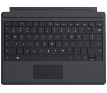 Microsoft Surface 3 Type Cover Qwerty Zwart