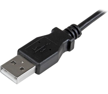 Startech.com Micro-USB Oplaad en sync kabel M/M rechtsgehoekte Micro-USB 24 AWG 0.5 m