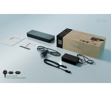 i-tec Thunderbolt 4 Intelligent Dual Display Docking Station + Power Delivery 90W
