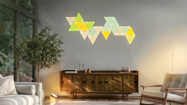 NanoLeaf-panelen