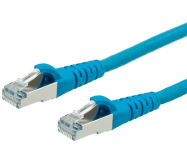 Roline S/FTP Patchkabel Cat.6, LS0H, blauw, 0,5m