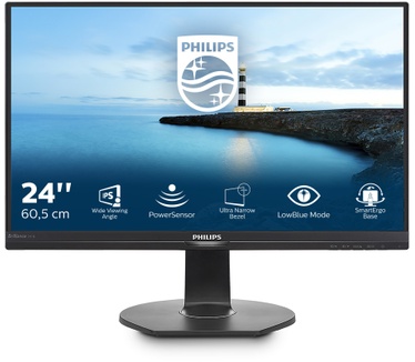 Philips LCD-monitor met PowerSensor Zwart