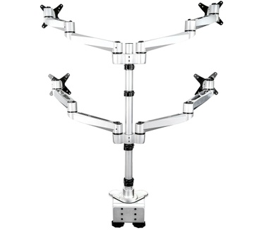 Startech.com Monitor arm voor 4 schermen volledig beweegbaar premium