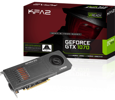 KFA2 GeForce GTX 1070 KATANA Single Slot