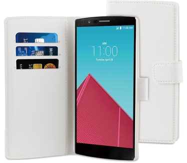 BeHello LG G4 Wallet Case White