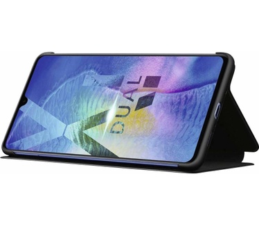 Huawei Mate 20 X S-View Book Cover  Zwart