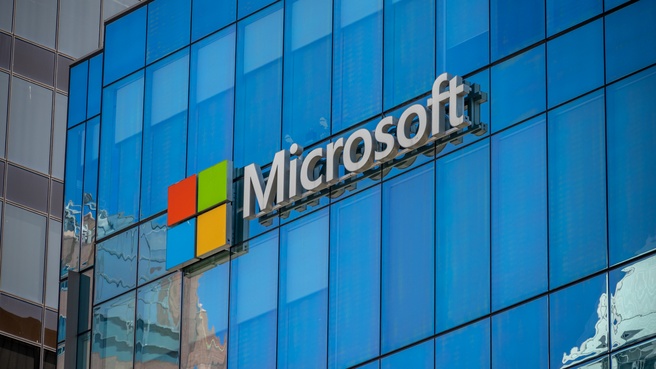 Microsoft stock. Bron: Getty Images