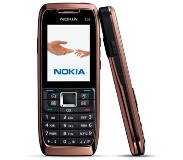 Nokia E51 Roze
