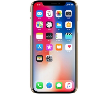 Nillkin Frosted Shield HardCase - iPhone XS Max (6.5'') - Goud  Goud