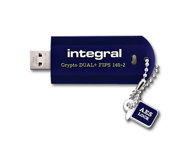Integral Crypto Dual+ FIPS 140-2 128GB