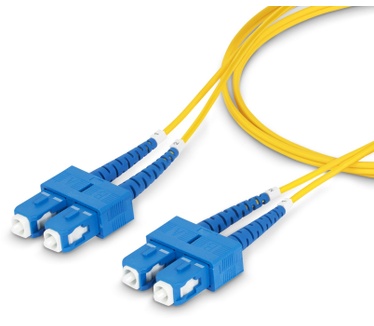 Startech.com 5m SC naar SC (UPC) OS2 Single Mode Duplex Glasvezel Kabel, 9/125µm, Laser Optimized, 40G/100G, Flexibel Buigen, Low Insertion Loss, LSZH Fiber Patchkabel