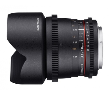 Samyang Optics 10mm T3.1 ED AS NCS CS VDSLR