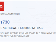 Lenovo-laptops met Whiskey Lake-U