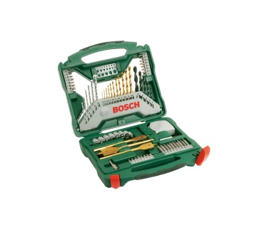 Bosch 70-delige X-Line titanium boren- en schroefbitset