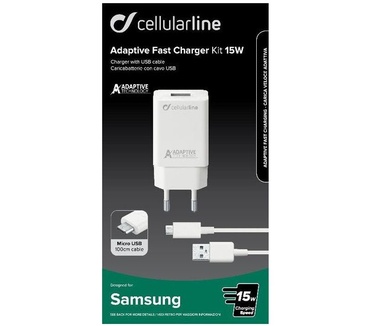 Cellular Line ACHSMKIT15WMUSBW (Galaxy S8, S8 Plus, Galaxy S7, Galaxy S7 Plus Gala)