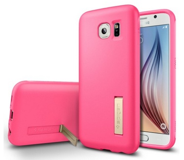 Spigen Capsule Solid Samsung Galaxy S6 Case - SGP11437 - Azalea Pink