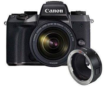 Canon M5 + 18-150mm f/3.5-6.3 IS STM Zwart
