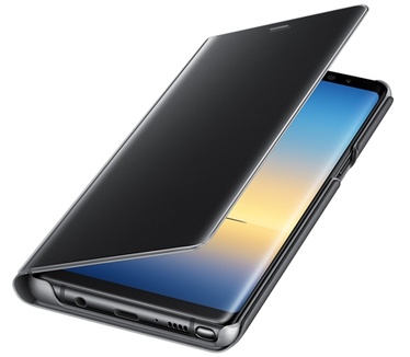 Samsung Galaxy Note 8 Clear View Standing Cover Zwart