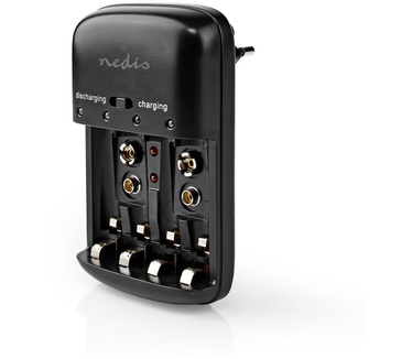 Nedis NiMH-Batterijlader AA/AAA/E-Blok