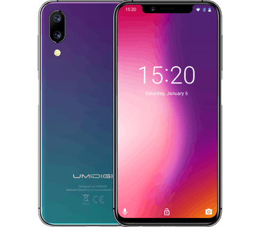 Umidigi One Pro Blauw, Paars