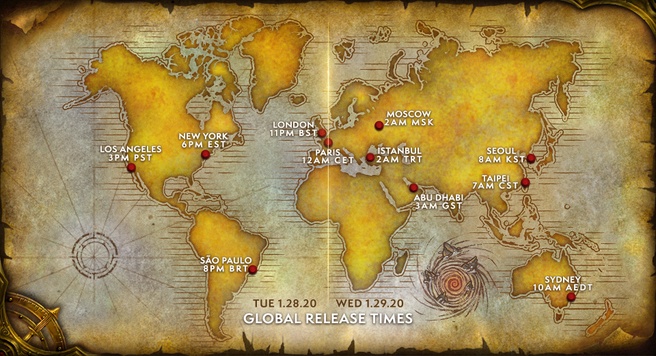 Warcraft III: Reforged releaseschema