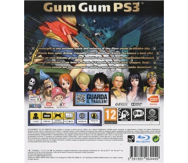 One Piece: Pirate Warriors, PS3