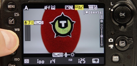 Nikon D600 weergavestand video