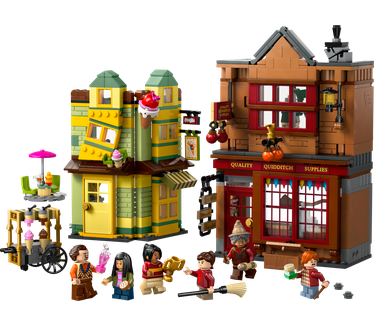 LEGO Harry Potter Zwik & Zwachtels Zwerkbalpaleis en ijssalon