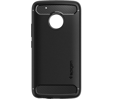 Spigen Motorola Moto G5 Plus Hoesje Rugged Armor Zwart