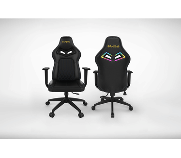 Gamdias Achilles E3 RGB Gamingchair (Zwart/Blauw)