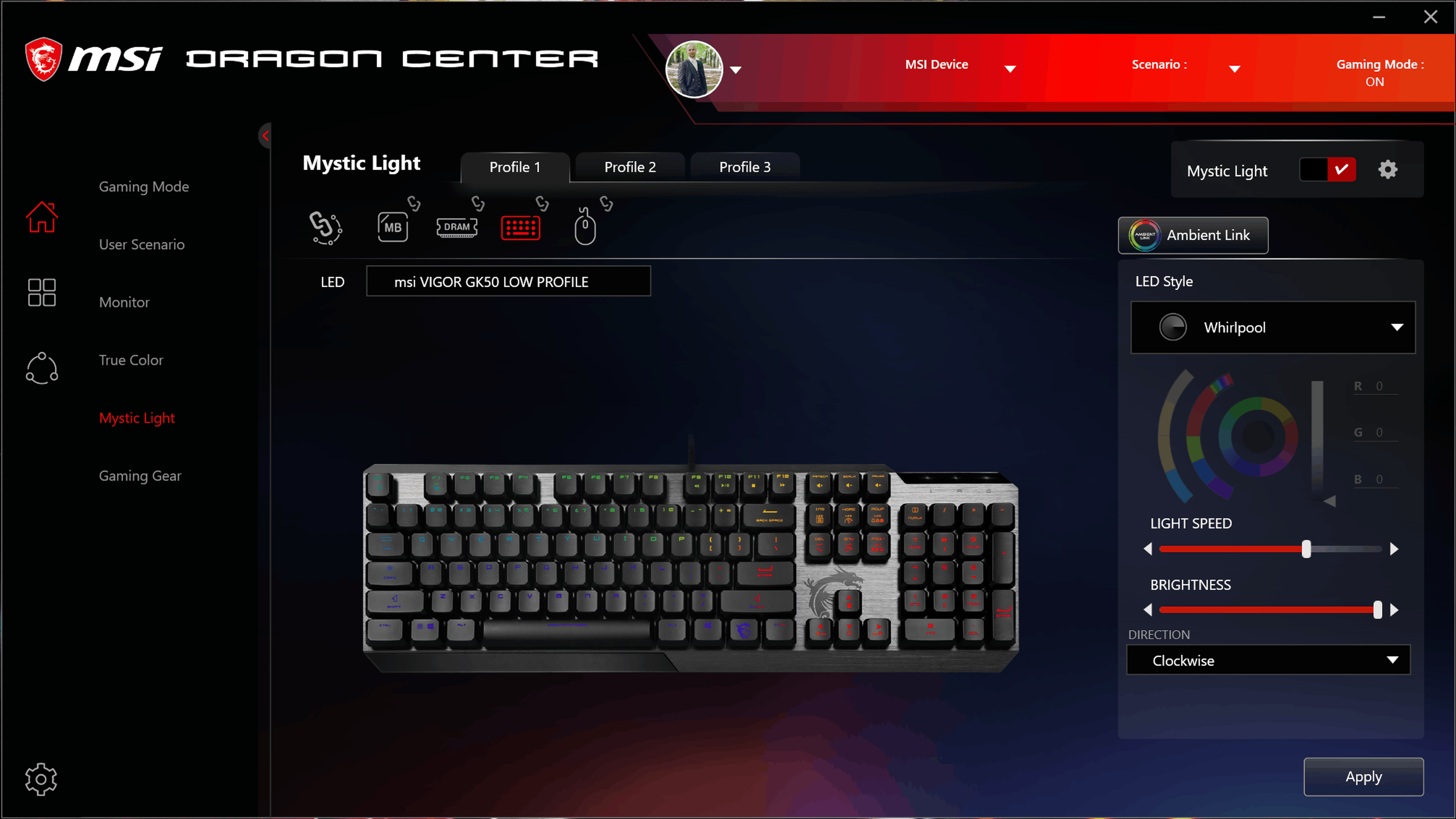 Подсветка на ноутбуке ardor gaming. MSI Vigor gk50. MSI Vigor gk50 Low profile. MSI Dragon Center подсветка клавиатуры. Раскладка клавиатуры MSI gk50.