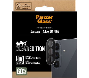 PanzerGlass PanzerGlass® Hoops® Camera Lens Protector Transparent Samsung Galaxy S26 FE 5G