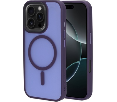 Mobiparts Hardcover Apple iPhone 16 Pro Satin Purple (Magsafe Compatible)