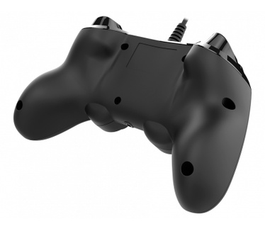 Nacon Officieel gelicenseerde Wired Compact Controller voor PS4 - zwart Zwart